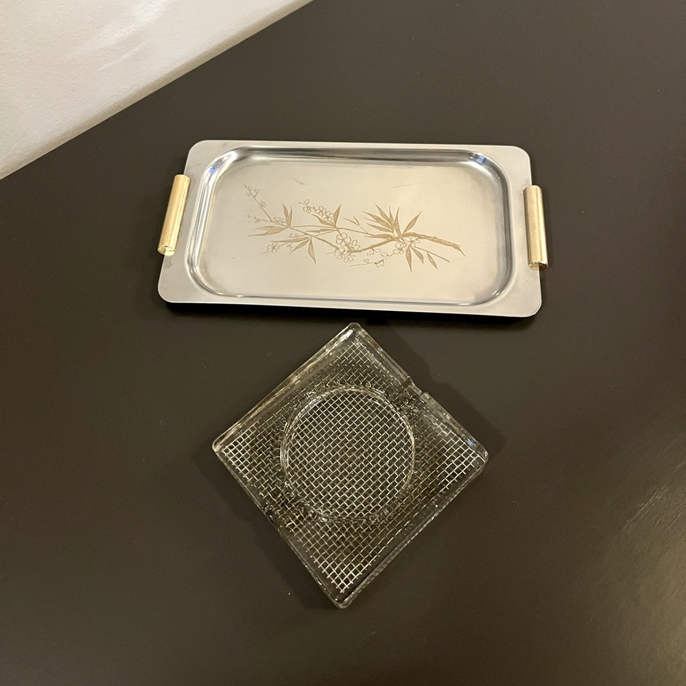 Mid century modern smoke set